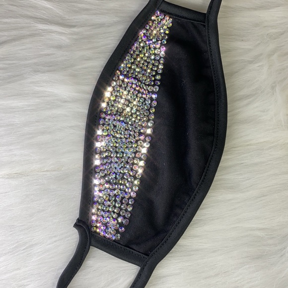 🎉HOST PICK 🎉 Hand Embellished Rhinestone mask - Picture 3 of 5